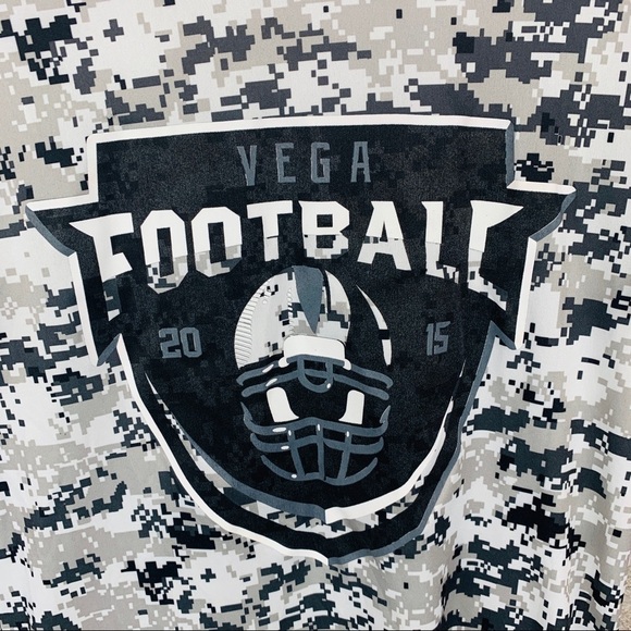 VEGA Football 2015 Digital Camo Shirt Size Small - Picture 3 of 6